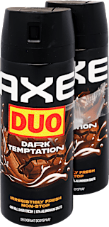 Férfi deo spray Dark Temptation 2x150ml AXE
