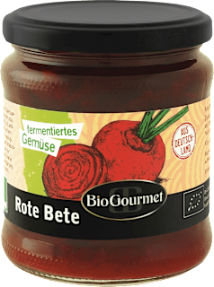 Fermentiertes Gemüse Rote Bete BioGourmet