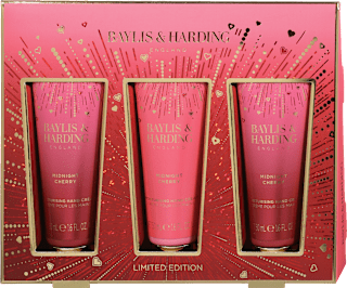 Darilni set krem za roke Midnight Cherry Baylis & Harding