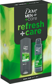 Подаръчен комплект Refresh+care Dove MEN+CARE