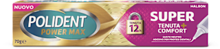 Crema adesiva Power Max Super Tenuta & Comfort Polident