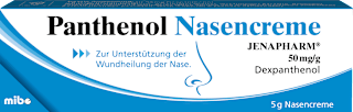 Panthenol Nasencreme JENAPHARM 50mg/g, Wirkstoff: Dexpanthenol JENAPHARM