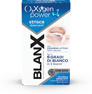 Strisce sbiancanti O₃Xygen power Blanx