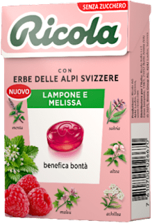 Caramelle lampone e melissa Ricola