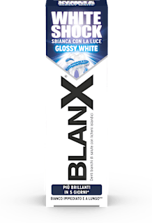 Dentifricio bianco immediato White Shock Blanx