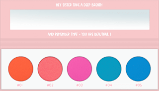 Paleta cieni do powiek Five Points 06 Carnival Miyo