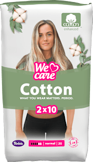 Damski vložki Cotton Normal We care