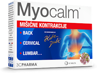 Myocalm tablete Myocalm