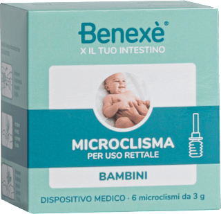 Microclismi baby per uso rettale Benexè
