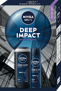 Подаръчен комплект Deep Impact NIVEA MEN