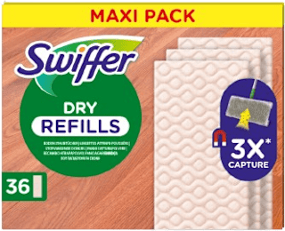 Panni cattura polvere pavimenti Swiffer