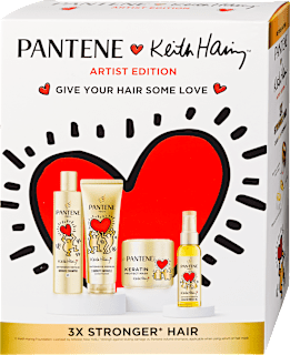 Keith Haring hajápoló ajándékcsomag PANTENE PRO-V