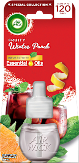 Punjenje za električni osvježivač zraka Essential Oils – Fruity Winter Punch AIRWICK