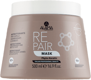 Maschera Repair ristrutturante per capelli daneggiati e sfibrati ALAMA PROFESSIONAL