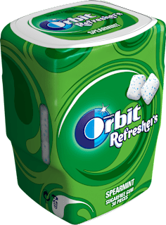 Orbit Refreshers žvakaće gume Spearmint, 30 kom. Orbit