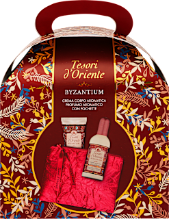 Testápoló és EdT ajándék neszesszerrel, többféle Tesori d'Oriente