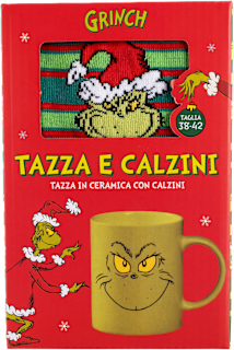 Set tazza e calzini GRINCH Virca