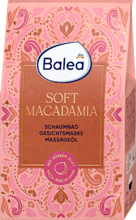 Karácsonyi ajándékcsomag Soft Macadamia, makadámdió illattal Balea