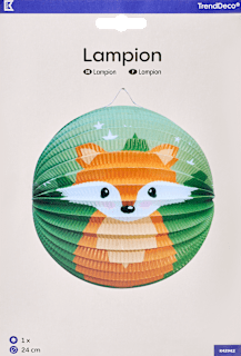 Laterne, Motiv Fuchs, 1 St