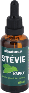Kvapky Stévia Allnature