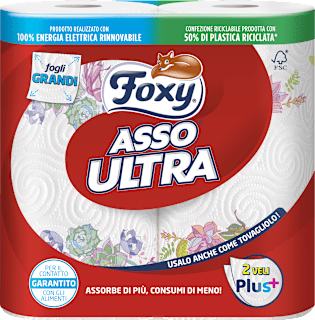 Carta da cucina Asso Ultra 3 veli Foxy