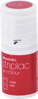 UV gélový lak Striplac - Ruby Red alessandro