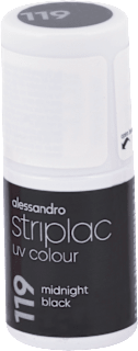 UV gélový lak Striplac - Midnight Black alessandro