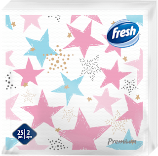 Premium dvoslojne salvete  fresh