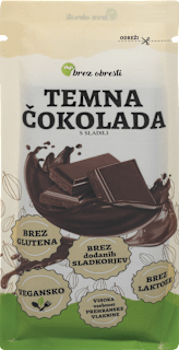 Temna čokolada s 70 % kakava Pajs brez obresti