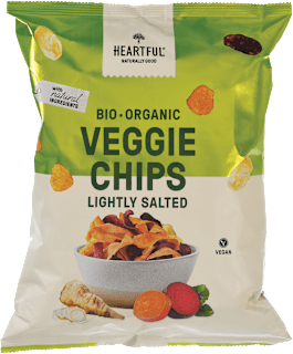 Bio zelenjavni čips, soljen HEIMATGUT