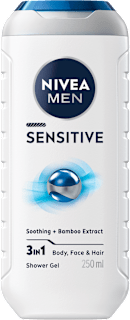 Душ гел Sensitive NIVEA MEN