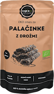 Eko zmes za ajdove palačinke z drožmi, brez glutena cojzla