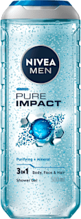 Душ гел Pure Impact NIVEA MEN