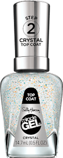 vrchní lak na nehty miracle GEL Crystal Sally Hansen
