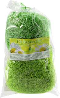 Dekowolle, hell-/dunkelgrün Geroma