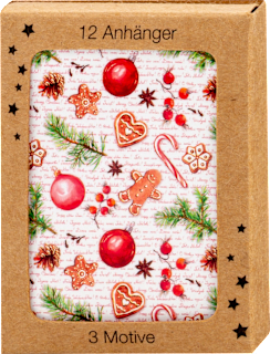 Geschenkanhänger Weihnachten KUWOPA