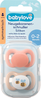 Symetrický silikónový cumlík - veľ. 0, 0 - 2 mesiacov babylove