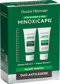 Pachet cadou șampon + balsam păr Fiterman Pharma