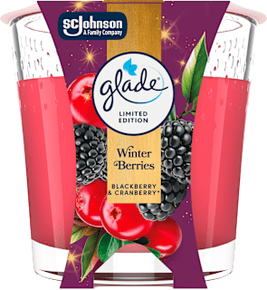 Ароматна свещ Winter Berries glade