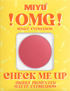 Cień do powiek OMG! Check Me Up Highly Pigmented Matte Eyeshadow 12 Blood Miyo