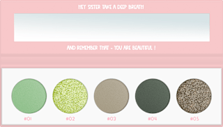 Paleta cieni do powiek Five Points 36 Pistachio Gelato Miyo