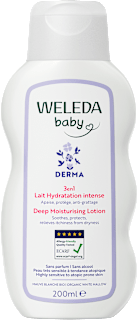 Hydratačné mlieko DERMA 3v1 WELEDA baby