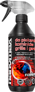 Preparat do piekarników, kominków, grilla i garnków, spray nanomax