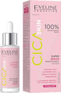 Serum do twarzy nawilżająco-kojące Cica Skin EVELINE COSMETICS