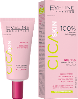 Krem CC nawilżająco-tonujący Cica Skin EVELINE COSMETICS
