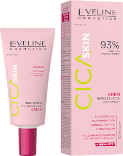 Krem do twarzy nawilżająco-odżywczy Cica Skin EVELINE COSMETICS