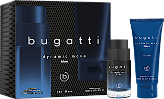 Geschenkset Dynamic Move Blue bugatti