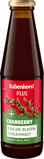 Direktsaft Cranberry Plus Rabenhorst