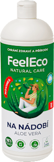 Čistiaci prostriedok na riad Aloe vera FeelEco