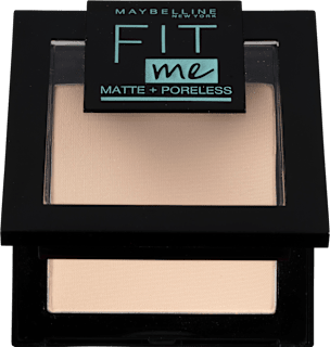 pudr Fit me Matte+Poreless 105 Natural Ivory MAYBELLINE NEW YORK